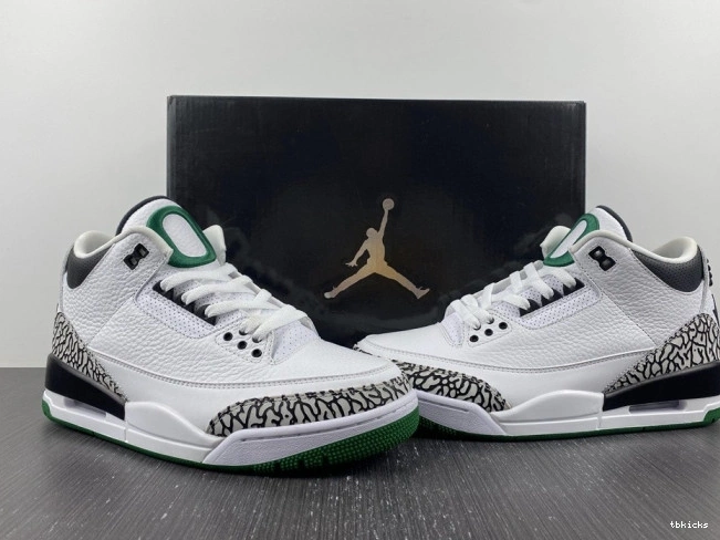 Rep TBK Crew Oregon White Pit Jordan 3 594282233 Ducks Retro 0725